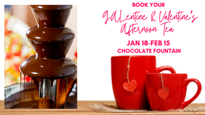 Valentine's & Galentine's Afternoon Tea at Steve's Teas