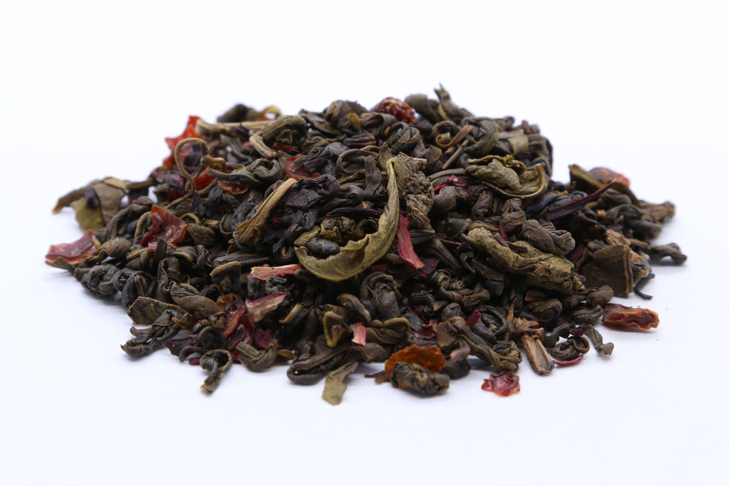 Pomegranate Hibiscus Green Tea