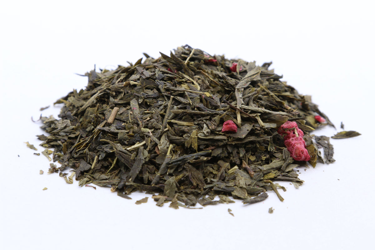 Bohemian Raspberry Green Tea – Steve's Tea Company & Tearoom